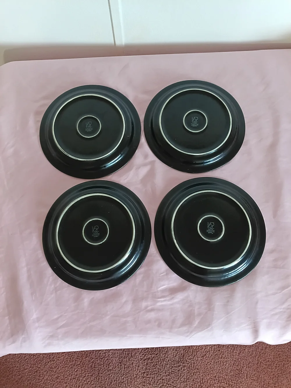 Project 62 Ravenna Matte Speckled Black Dinnerware Set Of 11pc.
